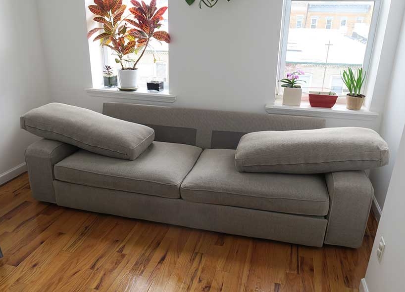 Servicio de limpieza a vapor de sofás en Nueva York.